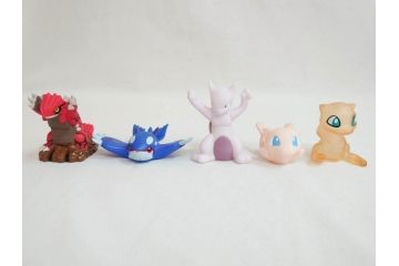 ポケットモンスター　ポケモンキッズ　指人形　伝説　幻　クリア　スケルトン　ラメ等　ソフビなどまとめて179体セット(フィギュア、おもちゃ、玩具、置物、大量)(R-071811)