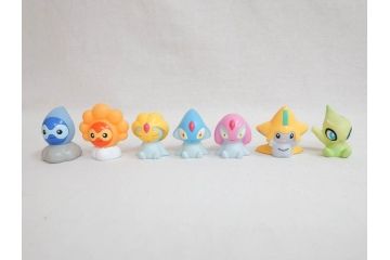 ポケットモンスター　ポケモンキッズ　指人形　伝説　幻　クリア　スケルトン　ラメ等　ソフビなどまとめて179体セット(フィギュア、おもちゃ、玩具、置物、大量)(R-071811)