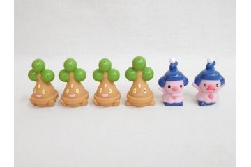ポケットモンスター　ポケモンキッズ　指人形　伝説　幻　クリア　スケルトン　ラメ等　ソフビなどまとめて179体セット(フィギュア、おもちゃ、玩具、置物、大量)(R-071811)