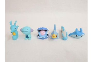 ポケットモンスター　ポケモンキッズ　指人形　伝説　幻　クリア　スケルトン　ラメ等　ソフビなどまとめて179体セット(フィギュア、おもちゃ、玩具、置物、大量)(R-071811)