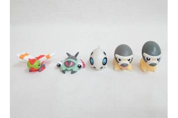 ポケットモンスター　ポケモンキッズ　指人形　伝説　幻　クリア　スケルトン　ラメ等　ソフビなどまとめて179体セット(フィギュア、おもちゃ、玩具、置物、大量)(R-071811)
