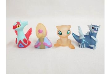 ポケットモンスター　ポケモンキッズ　指人形　伝説　幻　クリア　スケルトン　ラメ等　ソフビなどまとめて179体セット(フィギュア、おもちゃ、玩具、置物、大量)(R-071811)