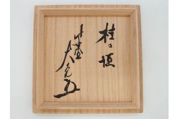 青龍洞　志野　約13cm　4.1寸　深みのある色合いが上品な和の雰囲気を高める茶碗(茶道具、花押、志埜、立花大亀、茶器、抹茶碗、和食器、共箱付き、四寸一分)(R-071813)