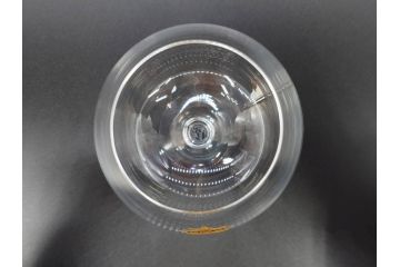 フランス　Baccarat　バカラ　ナポレオン　金彩　ブランデー　コニャック　シンプルながらも上品な雰囲気溢れるグラス2客セット(王冠、ワイン、冷酒、梅酒、フルレッドクリスタルガラス)(R-071818)