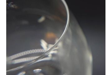 フランス　Baccarat　バカラ　ナポレオン　金彩　ブランデー　コニャック　シンプルながらも上品な雰囲気溢れるグラス2客セット(王冠、ワイン、冷酒、梅酒、フルレッドクリスタルガラス)(R-071818)