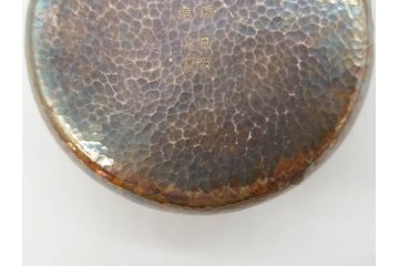尚美堂　純銀製　ボンボン入れ　総重量約106g　シンプルなデザインで取り入れやすいヤンポ(ピルケース、小物入れ、ジュエリー、アクセサリー)(R-071820)