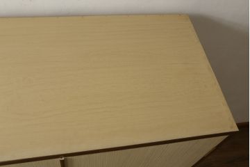 中古　名門　東京日本橋　美術家具　「菊座桑引手」で有名な西谷製の高級桐箪笥(並厚、和タンス、衣装箪笥、桐たんす、着物箪笥、衣装盆、引き出し、チェスト)(R-071823)