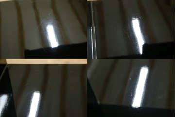 中古　美品!!　高級民芸家具　華やかな螺鈿(らでん)細工が目を引く飾り棚　(R-071825)