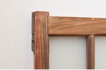 アンティーク建具　大正ロマンの空間づくりに活躍するガラス窓4枚セット(引き戸、ガラス戸)(R-071902)
