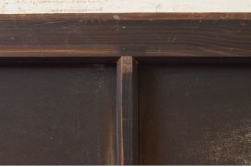 アンティーク建具　大正ロマン　レトロな空間づくりにオススメのガラス戸1枚(引き戸)(R-071916)
