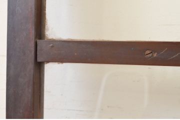 アンティーク建具　昭和レトロな空間づくりにおすすめな幅狭ガラス戸1枚(引き戸)(R-071917)