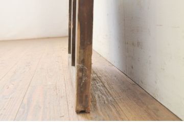 アンティーク建具　昭和レトロな空間づくりにおすすめな幅狭ガラス戸1枚(引き戸)(R-071917)