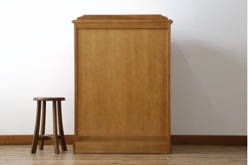 中古　横浜クラシック家具　ダニエル(Daniel)　チェストセブン(S)　シンプルなデザインと温かみのある色合いが魅力的なチェスト(サイドチェスト、引き出し、洋服タンス、衣装箪笥、収納箪笥)(R-071942)