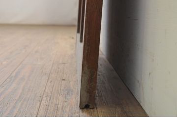 アンティーク建具　レトロな空間作りにおすすめのガラス戸1枚(引き戸)(R-071967)