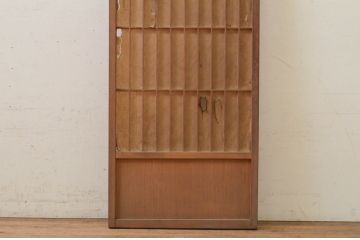 アンティーク建具　和の空間を演出する幅狭障子戸1枚(引き戸)(R-071970)