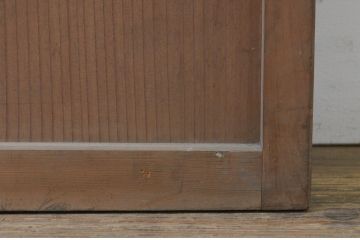 アンティーク建具　和の空間を演出する幅狭障子戸1枚(引き戸)(R-071970)