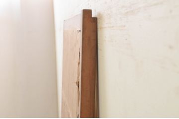 アンティーク建具　和の空間を演出する幅狭障子戸1枚(引き戸)(R-071970)
