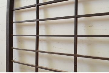 アンティーク建具　どこか懐かしい雰囲気溢れる障子戸1枚(引き戸)(R-071971)