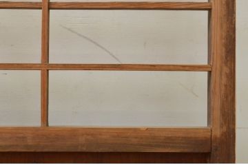 アンティーク建具　どこか懐かしい雰囲気溢れる障子戸1枚(引き戸)(R-071971)