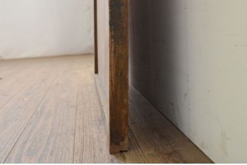 アンティーク建具　どこか懐かしい雰囲気溢れる障子戸1枚(引き戸)(R-071971)