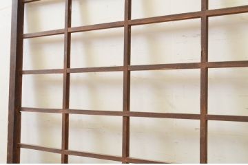 アンティーク建具　レトロな空間を演出する障子戸1枚(引き戸)(R-071972)