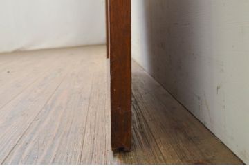 アンティーク建具　ノスタルジックな雰囲気溢れるガラス戸1枚(引き戸)(R-071975)