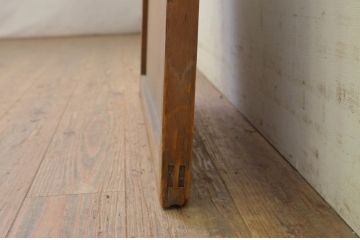 アンティーク建具　大正ロマン　どこか懐かしさを感じる幅狭ガラス戸1枚(引き戸)(R-071982)