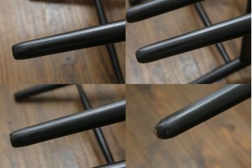 中古　美品!!　北欧家具　デンマーク　老舗家具メーカーCARL HANSEN & SON(カール・ハンセン&サン)の洗練されたデザインが目を惹くYチェア4脚セット(ワイチェア、ダイニングチェア、アームチェア、椅子、イス)(定価4脚で約35万円)(R-072003)
