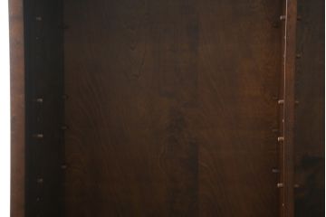 中古　星野民芸(星野民藝)　落ち着いたシックな色合いが魅力のキャビネット(水屋箪笥、食器棚、収納棚、戸棚)(R-072004)