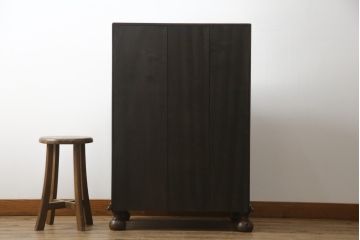 イギリスアンティーク　オーク材　落ち着いた佇まいが魅力の小振りなライティングビューロー(ワークデスク、簿記机、在宅用、在宅ワーク用、英国)(R-072016)