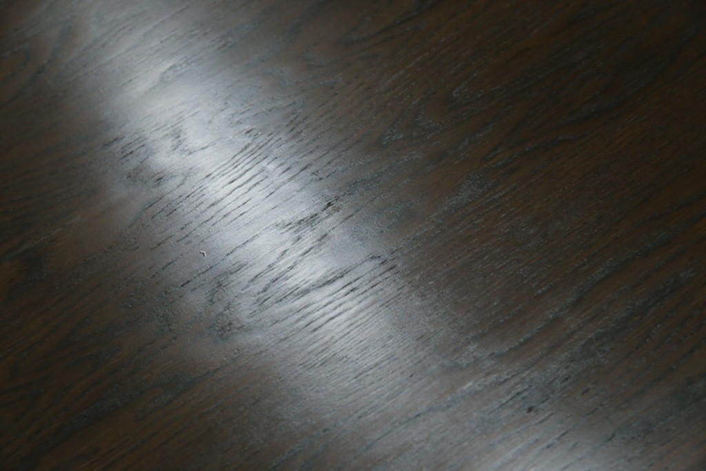 和製ヴィンテージ　職人手作り高級家具　神戸洋家具　ナラ材　和洋どちらの空間にもおすすめのシンプルなエクステンションテーブル　(R-072017)