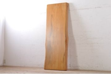 中古　屋久杉　あたたかい木の温もりが感じられるしっかりした厚みの一枚板(テーブルトップ、テーブル天板、DIY、材料)(R-072020)