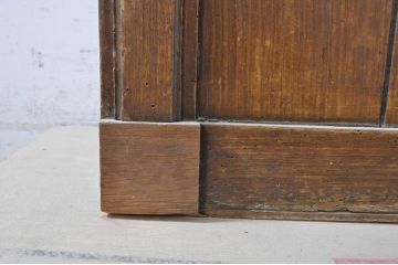 イギリスアンティーク　ペイント仕上げ限定　クラシカルな佇まいが魅力!古い教会の教壇(教台、説教台、カウンターテーブル、レジ台、作業台)(R-072030)