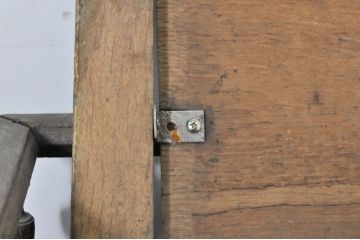 イギリスアンティーク　ペイント仕上げ限定　クラシカルな佇まいが魅力!古い教会の教壇(教台、説教台、カウンターテーブル、レジ台、作業台)(R-072030)