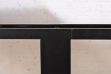 中古　イタリア　スタイリッシュでモダンなデザインが格好良いサイドテーブル(コンソールテーブル、コーヒーテーブル、カフェテーブル)(R-072052)