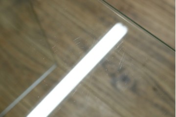 イタリアヴィンテージ　Gallotti&Radice(ガロッティ&ラディス)　シンプルでモダンなデザインのガラスネストテーブル　(R-072053)