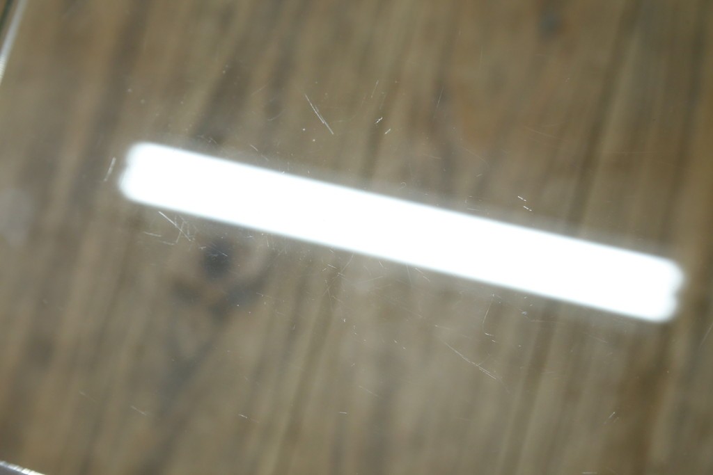 イタリアヴィンテージ　Gallotti&Radice(ガロッティ&ラディス)　シンプルでモダンなデザインのガラスネストテーブル　(R-072053)