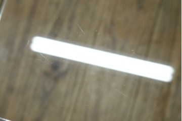 イタリアヴィンテージ　Gallotti&Radice(ガロッティ&ラディス)　シンプルでモダンなデザインのガラスネストテーブル　(R-072053)