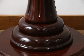 和製ビンテージ　カリモク(karimoku)　シックな色合いと品のある佇まいが魅力のポールハンガー(コートハンガー、帽子掛け、店舗什器、ヴィンテージ)(R-072056)