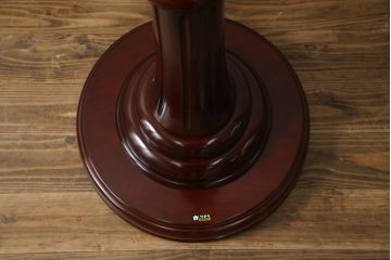 和製ビンテージ　カリモク(karimoku)　シックな色合いと品のある佇まいが魅力のポールハンガー(コートハンガー、帽子掛け、店舗什器、ヴィンテージ)(R-072056)