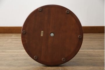 和製ビンテージ　カリモク(karimoku)　シックな色合いと品のある佇まいが魅力のポールハンガー(コートハンガー、帽子掛け、店舗什器、ヴィンテージ)(R-072056)