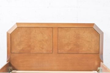 中古　カリモク家具(karimoku)　domani(ドマーニ)　シンプルなデザインが使いやすいすのこ付きベッドフレーム(シングル)(R-072068)