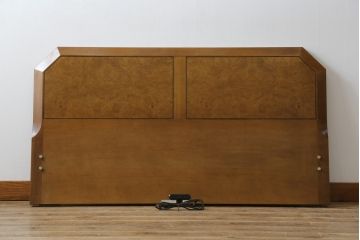 中古　カリモク家具(karimoku)　domani(ドマーニ)　シンプルなデザインが使いやすいすのこ付きベッドフレーム(セミダブル)(R-072069)