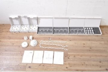 中古　極美品　Lladro(リヤドロ)　Belle de Nuit(ベル・ドュ・ニュイ)　ポーセリンシーリングランプ　2018年製　エレガントな空間を演出するシャンデリア12灯(吊り下げ型磁器、吊り下げ照明、天井照明)(定価約225万円)(R-072071)