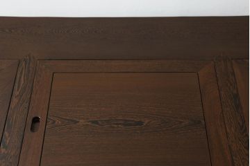 中古　美品　2way　座卓としても使える囲炉裏テーブル(木製火鉢、長火鉢、ダイニングテーブル、6人掛け、食卓、センターテーブル、ローテーブル)(R-072103)