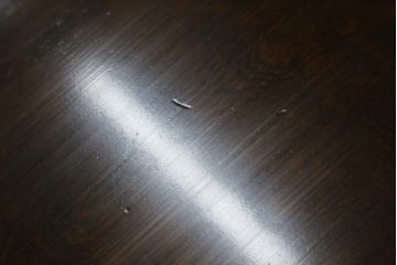 中古　星野民芸(星野民藝)　落ち着いた色味が魅力的なローテーブル(センターテーブル、リビングテーブル、座卓)(定価約25万円)(R-072107)