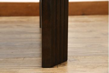 中古　星野民芸(星野民藝)　落ち着いた色味が魅力的なローテーブル(センターテーブル、リビングテーブル、座卓)(定価約25万円)(R-072107)