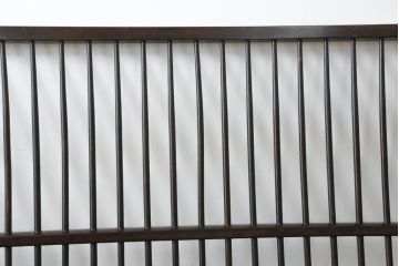 中古　松本民芸家具　♯513型長ウインザーチェア　クラシカルな佇まいのウィンザーベンチ(長椅子、3人掛けベンチ、ウィンザーチェア)(定価約39万円)(R-072108)
