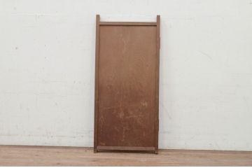 和製アンティーク　杉材　1枚板　シンプルで小振りな衝立て(パーテーション、衝い立て、つい立て)(R-072141)