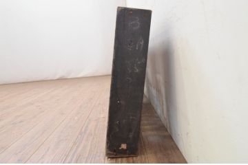 アンティーク建具　井波彫刻　振光作　躍動感ある松に鶴が美しい両面彫刻欄間1枚(明り取り、明かり取り、在銘有り)(R-072152)